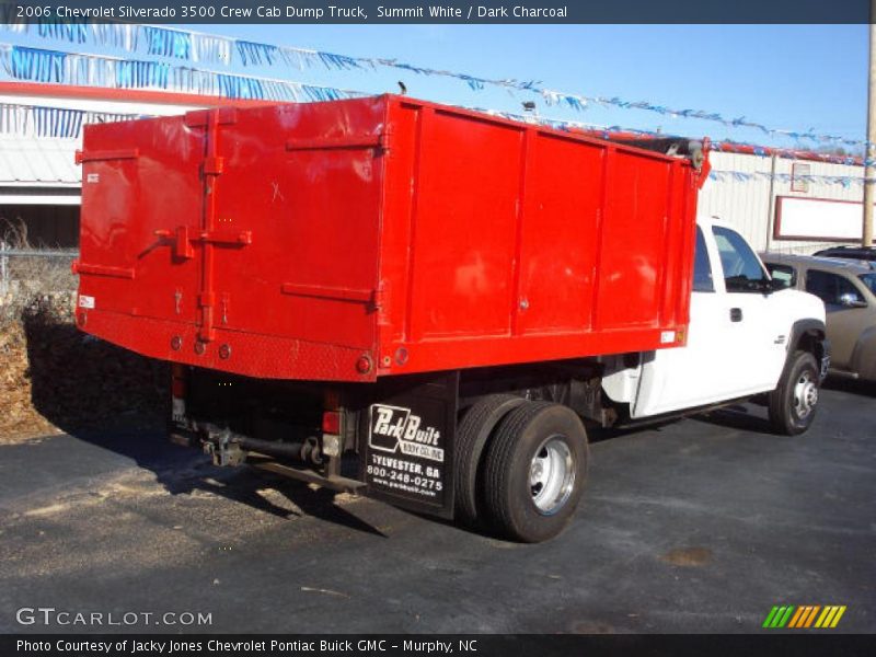 Summit White / Dark Charcoal 2006 Chevrolet Silverado 3500 Crew Cab Dump Truck