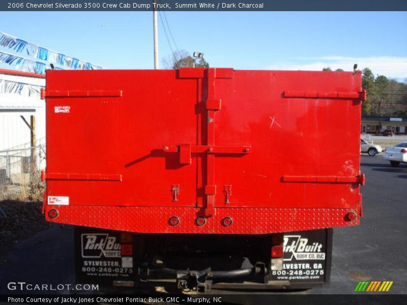 Summit White / Dark Charcoal 2006 Chevrolet Silverado 3500 Crew Cab Dump Truck
