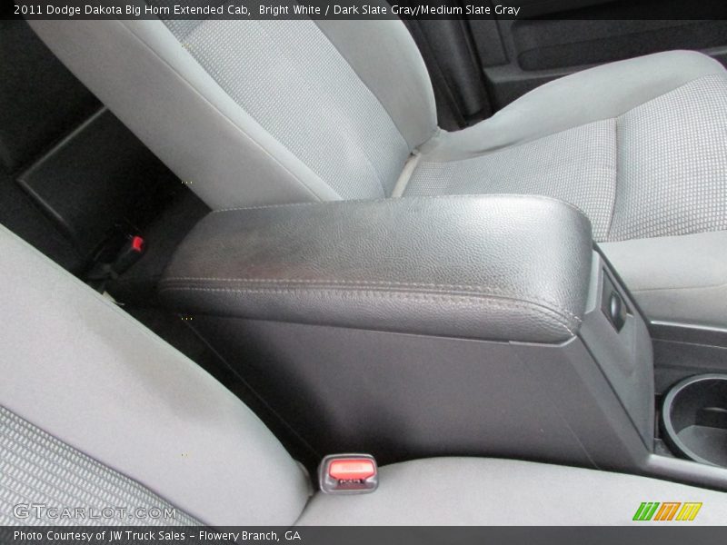 Bright White / Dark Slate Gray/Medium Slate Gray 2011 Dodge Dakota Big Horn Extended Cab