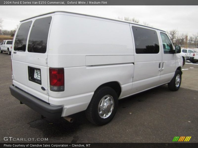 Oxford White / Medium Flint 2004 Ford E Series Van E150 Commercial