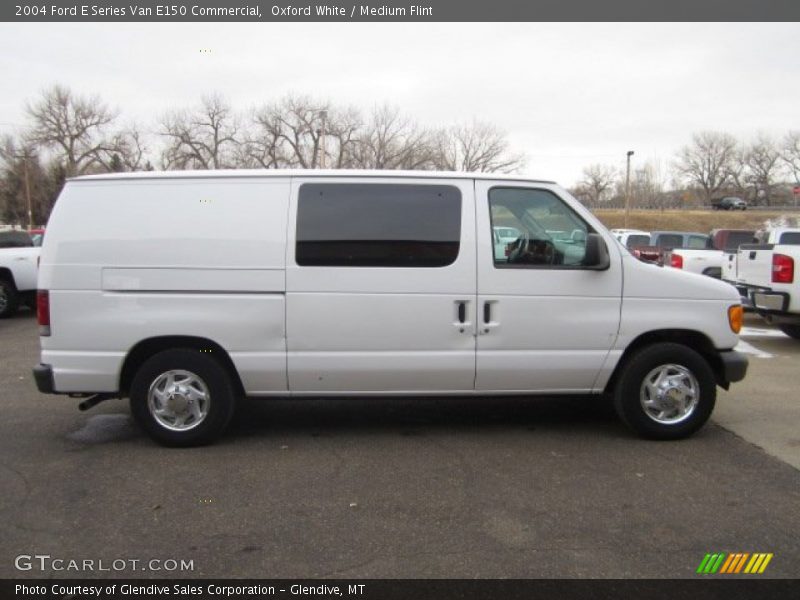 Oxford White / Medium Flint 2004 Ford E Series Van E150 Commercial