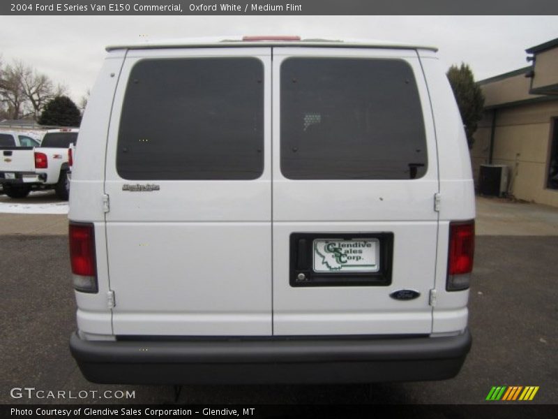 Oxford White / Medium Flint 2004 Ford E Series Van E150 Commercial