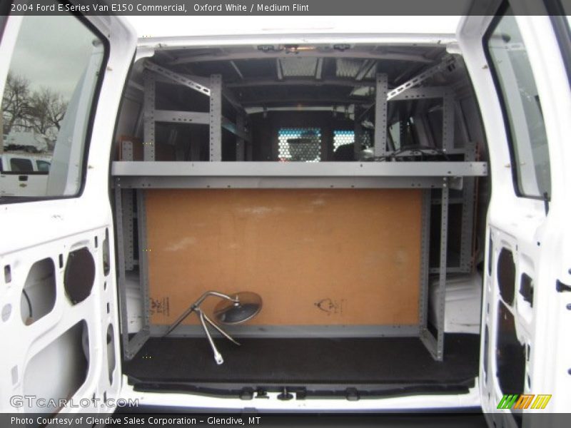 Oxford White / Medium Flint 2004 Ford E Series Van E150 Commercial