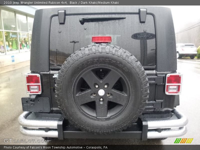 Black / Dark Khaki/Medium Khaki 2010 Jeep Wrangler Unlimited Rubicon 4x4