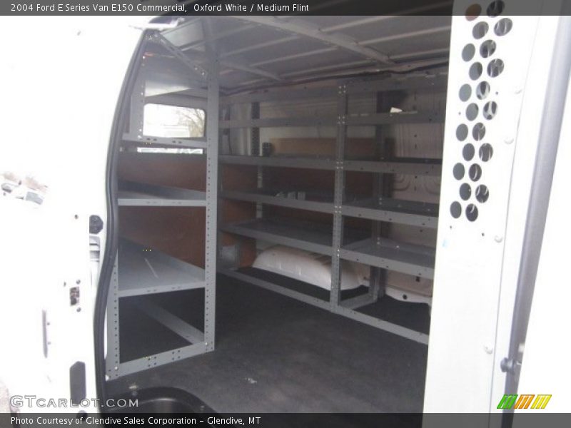 Oxford White / Medium Flint 2004 Ford E Series Van E150 Commercial