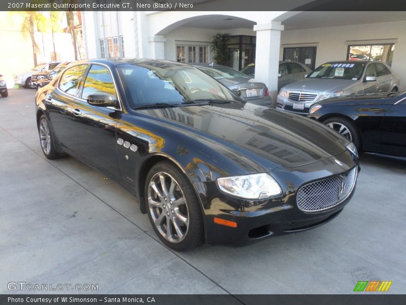 Nero (Black) / Nero 2007 Maserati Quattroporte Executive GT