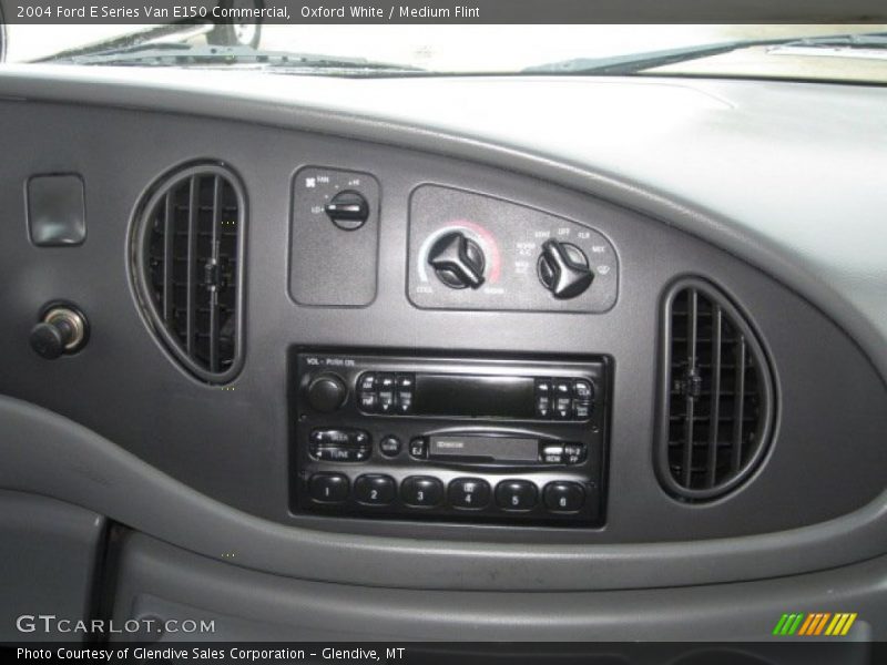 Oxford White / Medium Flint 2004 Ford E Series Van E150 Commercial
