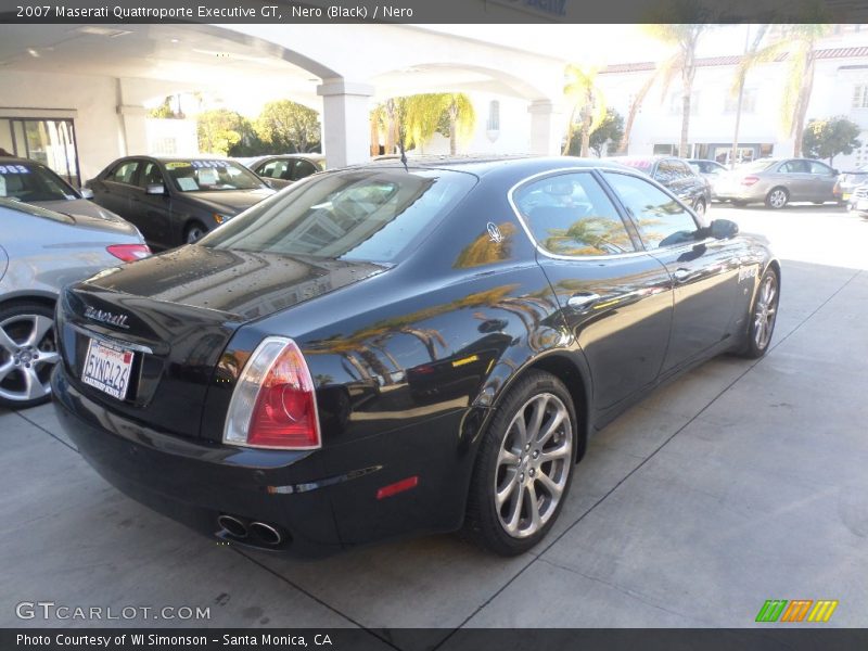 Nero (Black) / Nero 2007 Maserati Quattroporte Executive GT