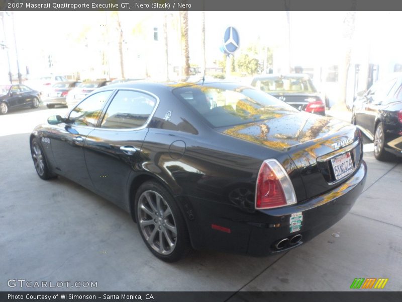Nero (Black) / Nero 2007 Maserati Quattroporte Executive GT