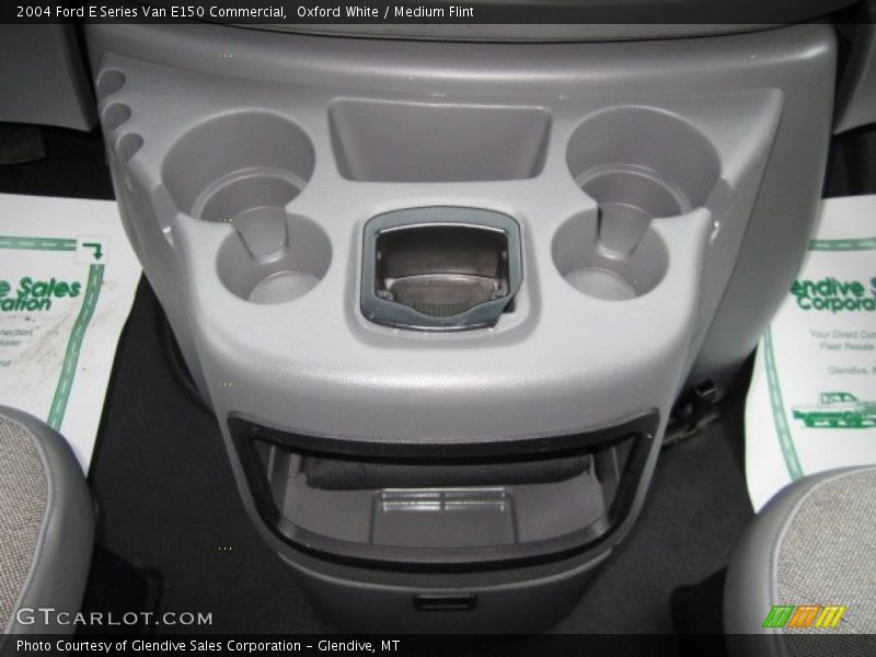 Oxford White / Medium Flint 2004 Ford E Series Van E150 Commercial