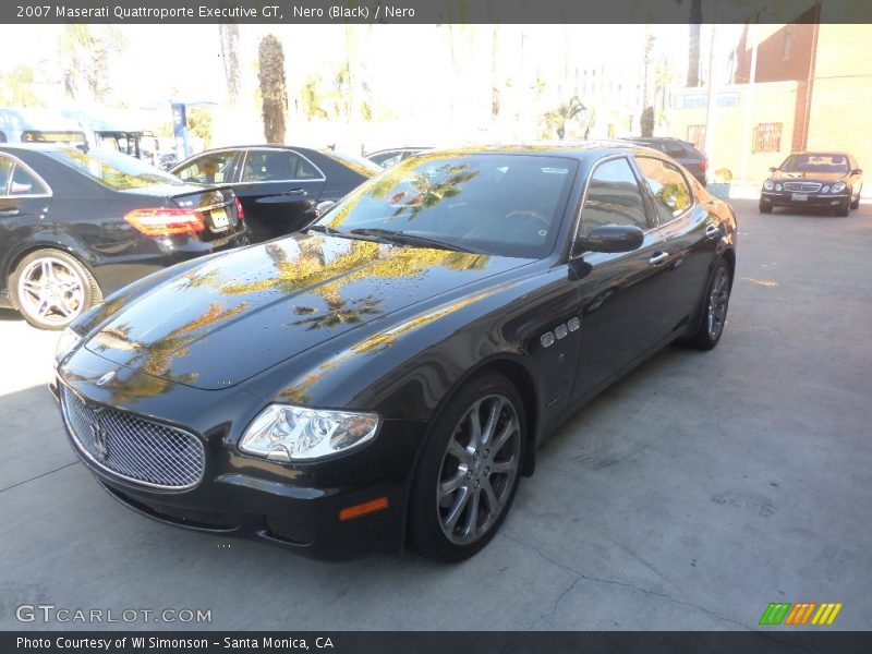 Nero (Black) / Nero 2007 Maserati Quattroporte Executive GT