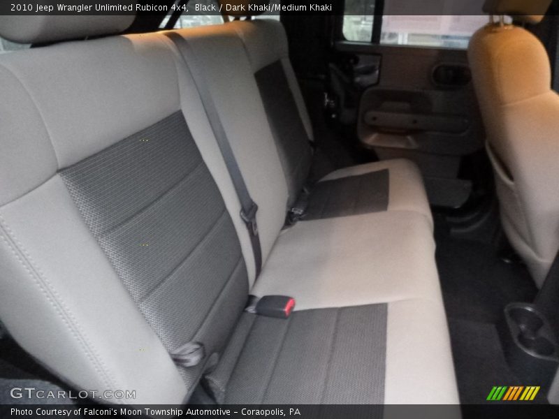 Black / Dark Khaki/Medium Khaki 2010 Jeep Wrangler Unlimited Rubicon 4x4