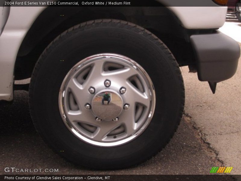 Oxford White / Medium Flint 2004 Ford E Series Van E150 Commercial