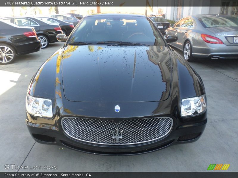 Nero (Black) / Nero 2007 Maserati Quattroporte Executive GT