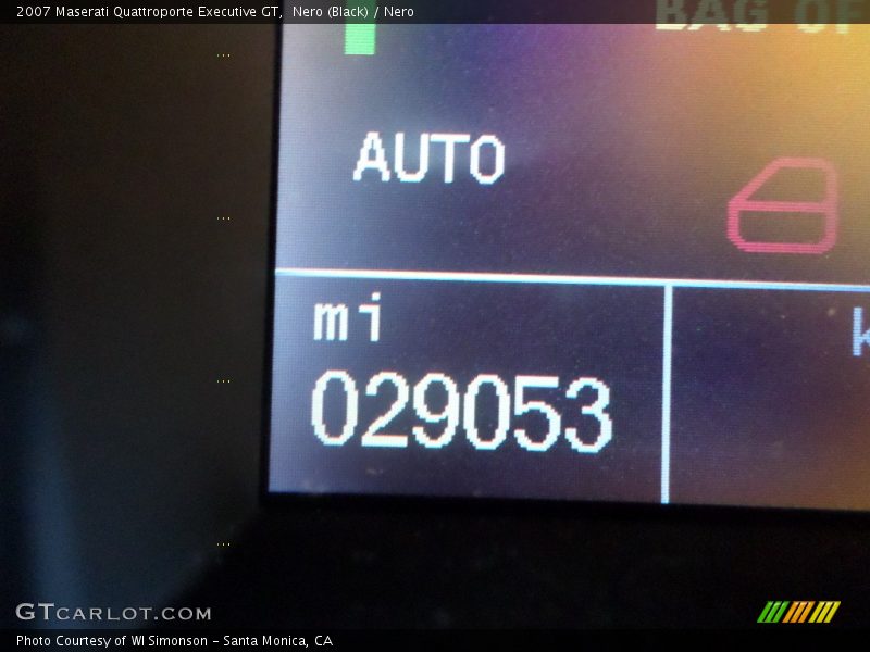 Nero (Black) / Nero 2007 Maserati Quattroporte Executive GT