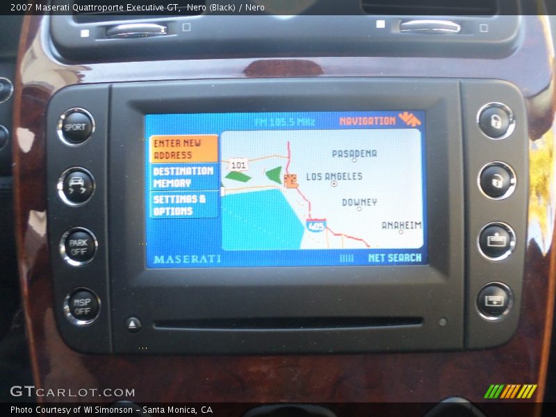 Nero (Black) / Nero 2007 Maserati Quattroporte Executive GT
