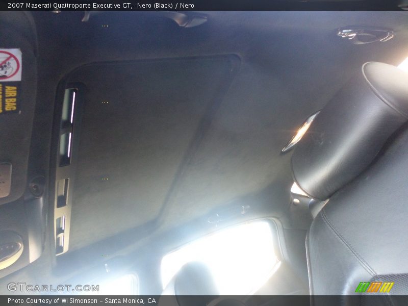 Nero (Black) / Nero 2007 Maserati Quattroporte Executive GT