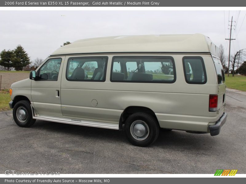 Gold Ash Metallic / Medium Flint Grey 2006 Ford E Series Van E350 XL 15 Passenger