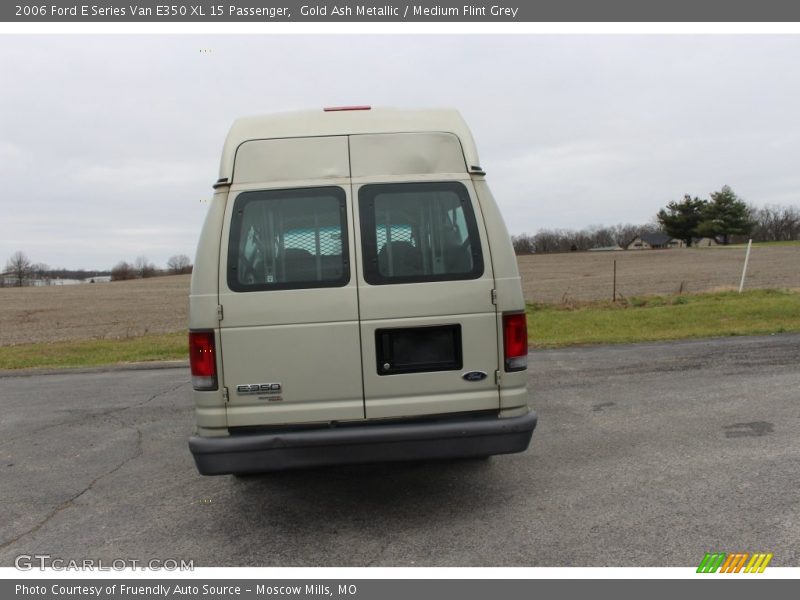 Gold Ash Metallic / Medium Flint Grey 2006 Ford E Series Van E350 XL 15 Passenger