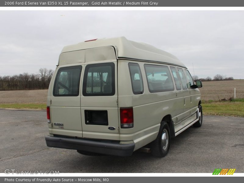 Gold Ash Metallic / Medium Flint Grey 2006 Ford E Series Van E350 XL 15 Passenger