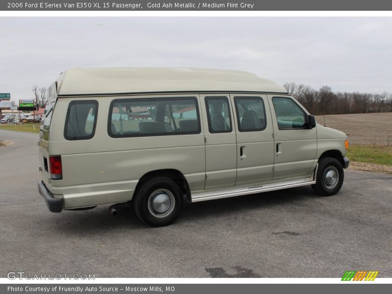Gold Ash Metallic / Medium Flint Grey 2006 Ford E Series Van E350 XL 15 Passenger