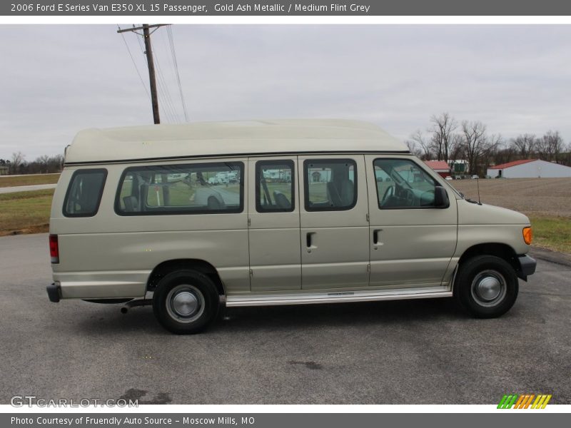 Gold Ash Metallic / Medium Flint Grey 2006 Ford E Series Van E350 XL 15 Passenger