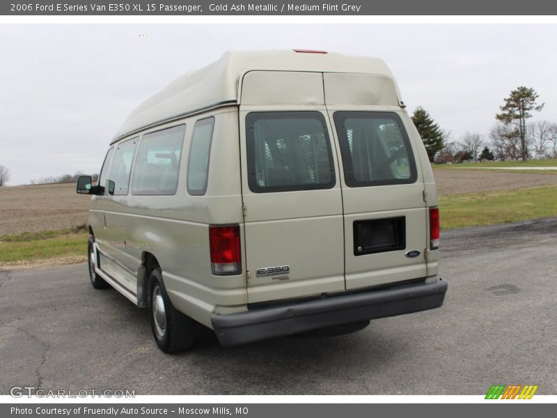 Gold Ash Metallic / Medium Flint Grey 2006 Ford E Series Van E350 XL 15 Passenger