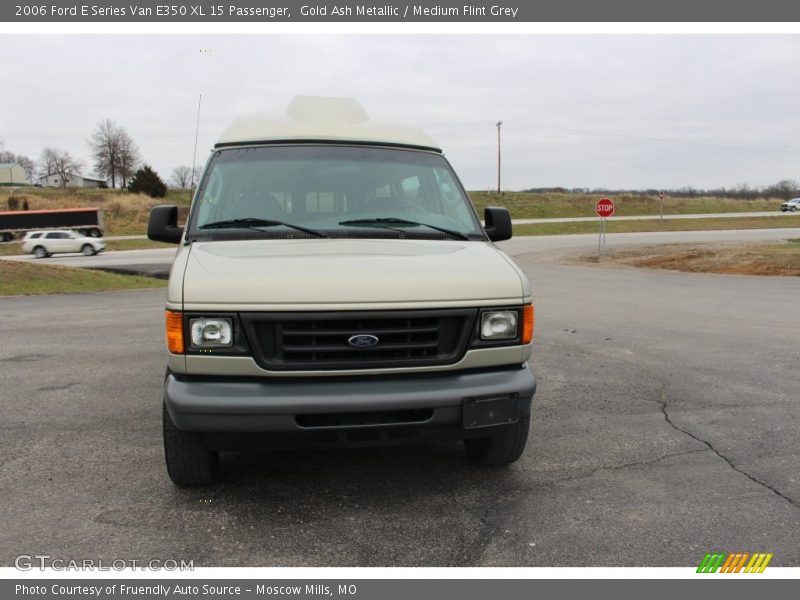 Gold Ash Metallic / Medium Flint Grey 2006 Ford E Series Van E350 XL 15 Passenger
