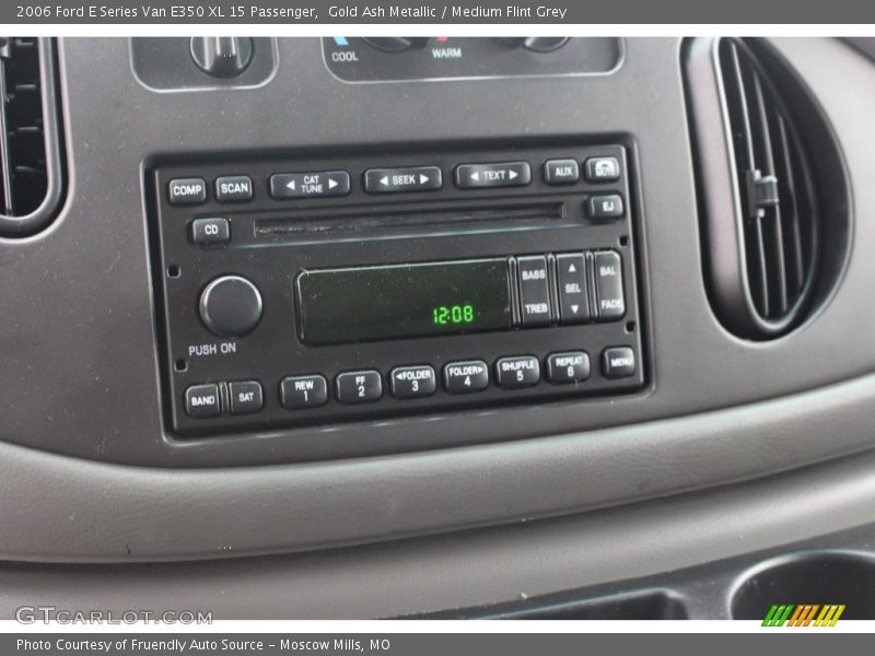 Gold Ash Metallic / Medium Flint Grey 2006 Ford E Series Van E350 XL 15 Passenger