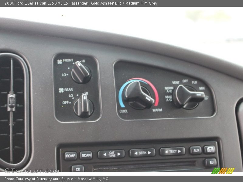 Gold Ash Metallic / Medium Flint Grey 2006 Ford E Series Van E350 XL 15 Passenger