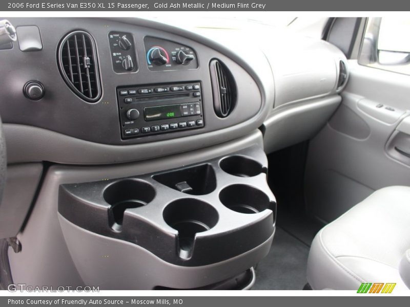 Gold Ash Metallic / Medium Flint Grey 2006 Ford E Series Van E350 XL 15 Passenger