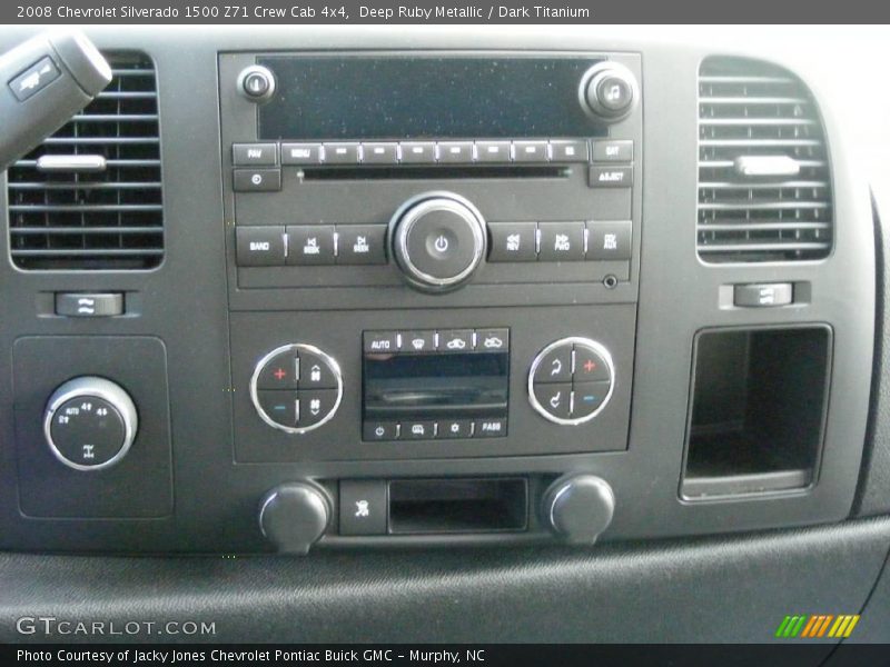 Deep Ruby Metallic / Dark Titanium 2008 Chevrolet Silverado 1500 Z71 Crew Cab 4x4