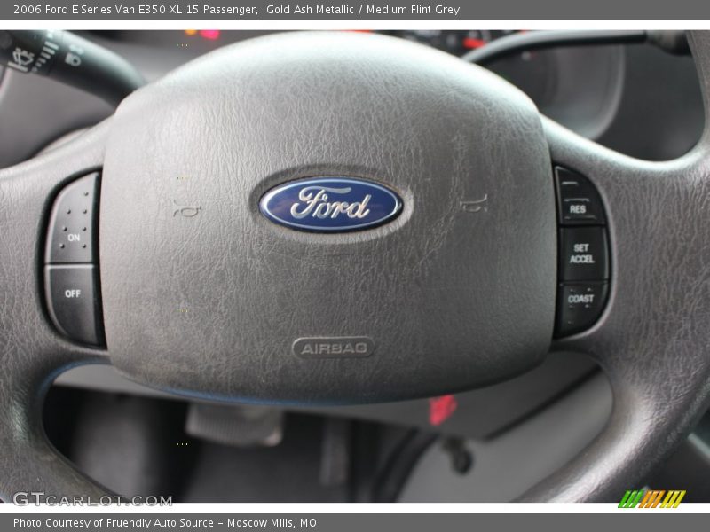 Gold Ash Metallic / Medium Flint Grey 2006 Ford E Series Van E350 XL 15 Passenger