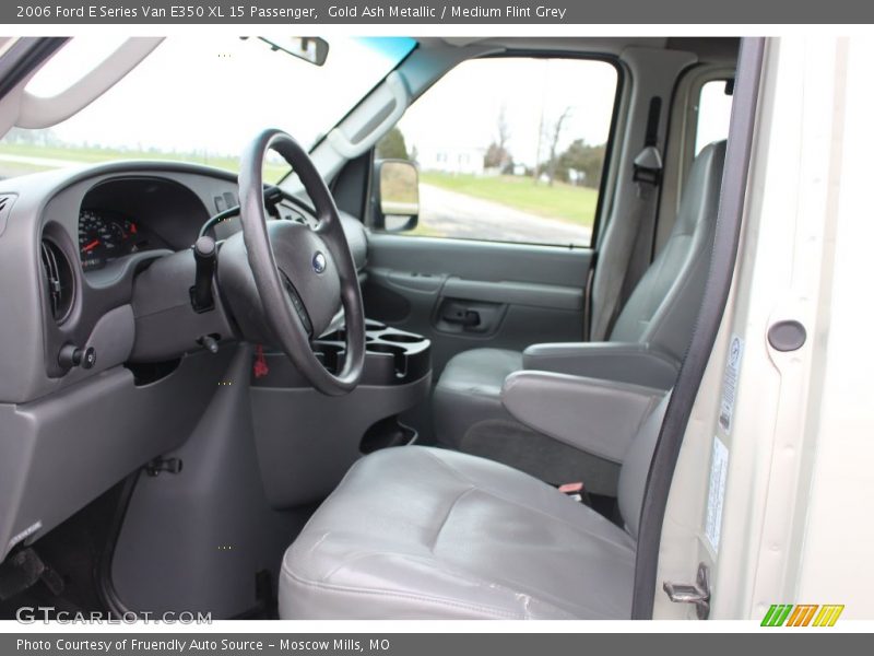  2006 E Series Van E350 XL 15 Passenger Medium Flint Grey Interior