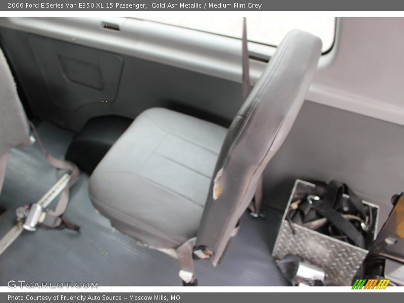 Gold Ash Metallic / Medium Flint Grey 2006 Ford E Series Van E350 XL 15 Passenger