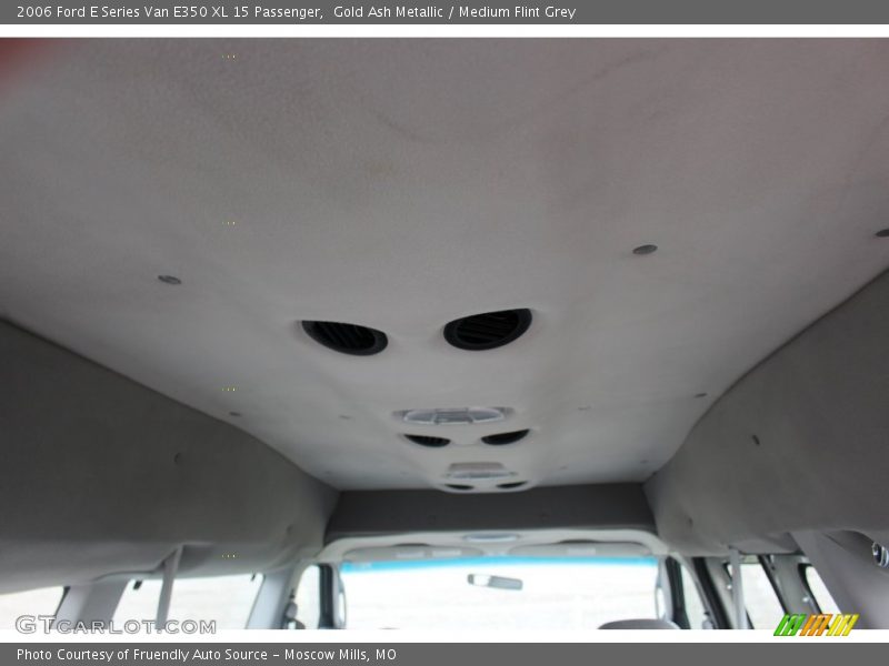 Gold Ash Metallic / Medium Flint Grey 2006 Ford E Series Van E350 XL 15 Passenger