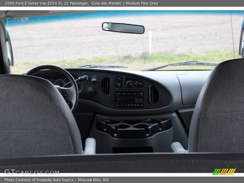 Gold Ash Metallic / Medium Flint Grey 2006 Ford E Series Van E350 XL 15 Passenger