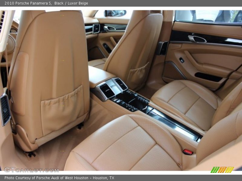 Black / Luxor Beige 2010 Porsche Panamera S