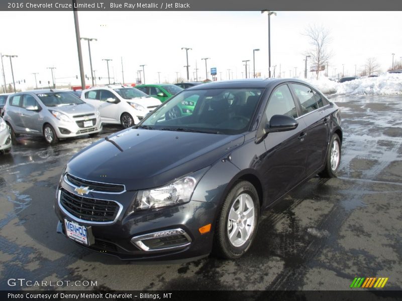 Blue Ray Metallic / Jet Black 2016 Chevrolet Cruze Limited LT