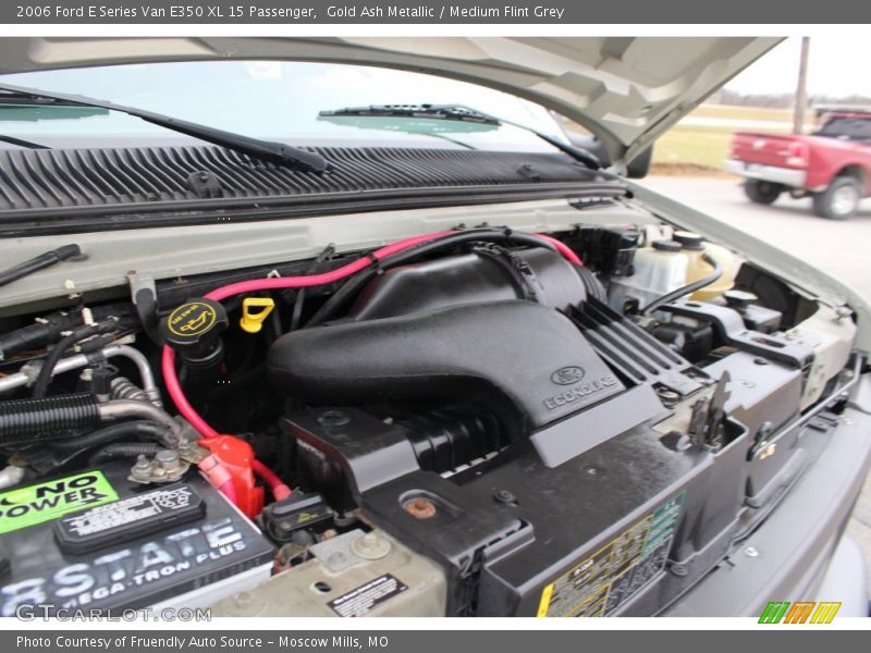Gold Ash Metallic / Medium Flint Grey 2006 Ford E Series Van E350 XL 15 Passenger