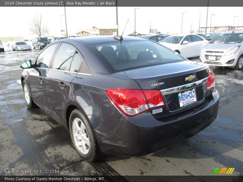 Blue Ray Metallic / Jet Black 2016 Chevrolet Cruze Limited LT