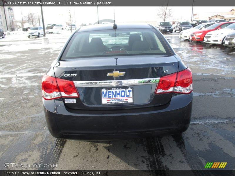 Blue Ray Metallic / Jet Black 2016 Chevrolet Cruze Limited LT