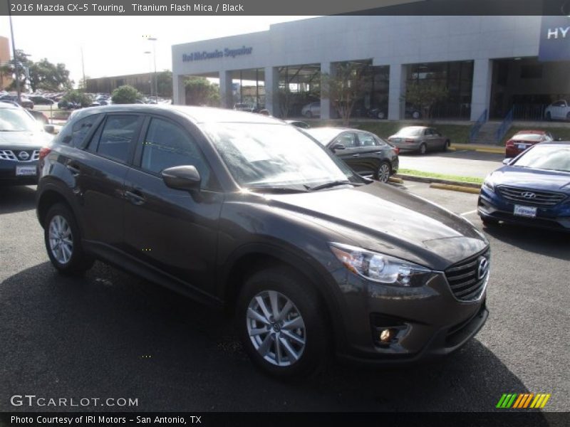 Titanium Flash Mica / Black 2016 Mazda CX-5 Touring
