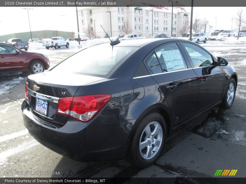 Blue Ray Metallic / Jet Black 2016 Chevrolet Cruze Limited LT