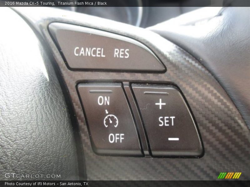 Titanium Flash Mica / Black 2016 Mazda CX-5 Touring
