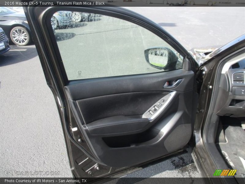 Titanium Flash Mica / Black 2016 Mazda CX-5 Touring