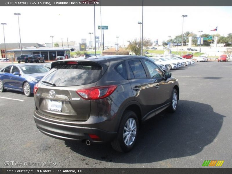 Titanium Flash Mica / Black 2016 Mazda CX-5 Touring