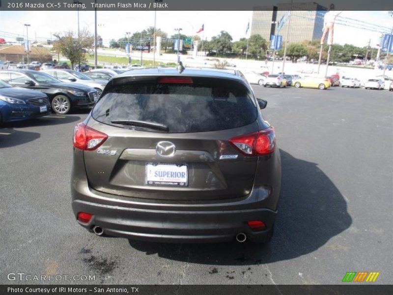 Titanium Flash Mica / Black 2016 Mazda CX-5 Touring