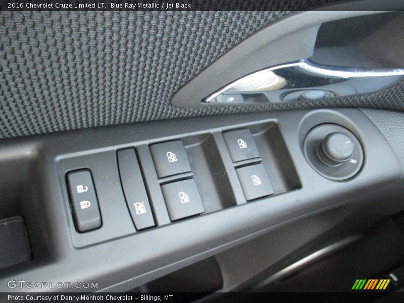 Blue Ray Metallic / Jet Black 2016 Chevrolet Cruze Limited LT