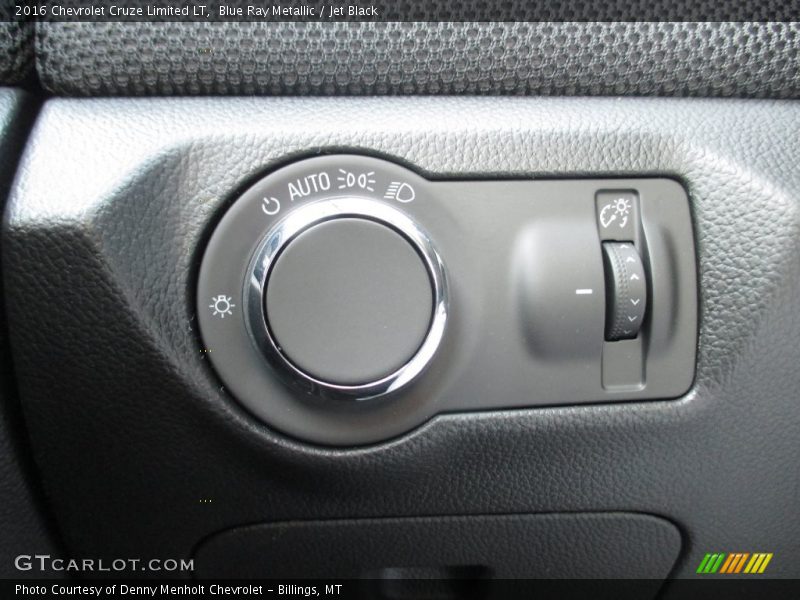 Blue Ray Metallic / Jet Black 2016 Chevrolet Cruze Limited LT